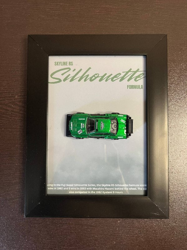 Nissan Skyline Super Silhouette (R30) 1:64 3D Track Series Car Frame