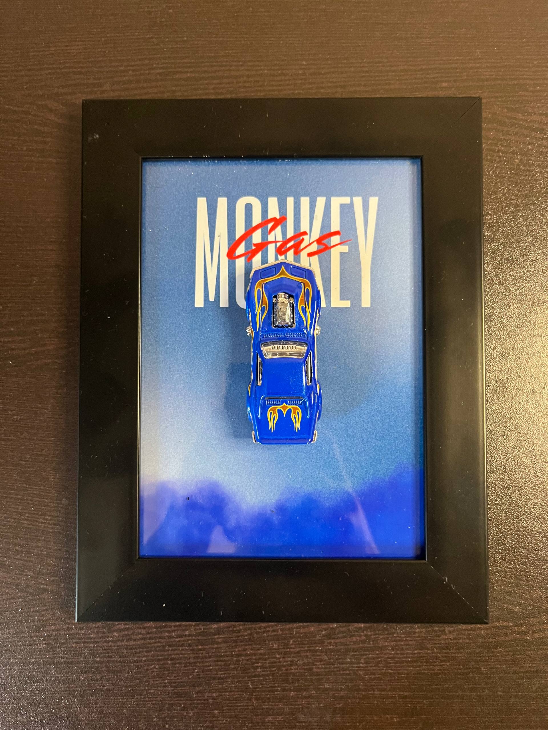 Custom 1968 Chevrolet Corvette 1:64 3D Street Series Car Frame