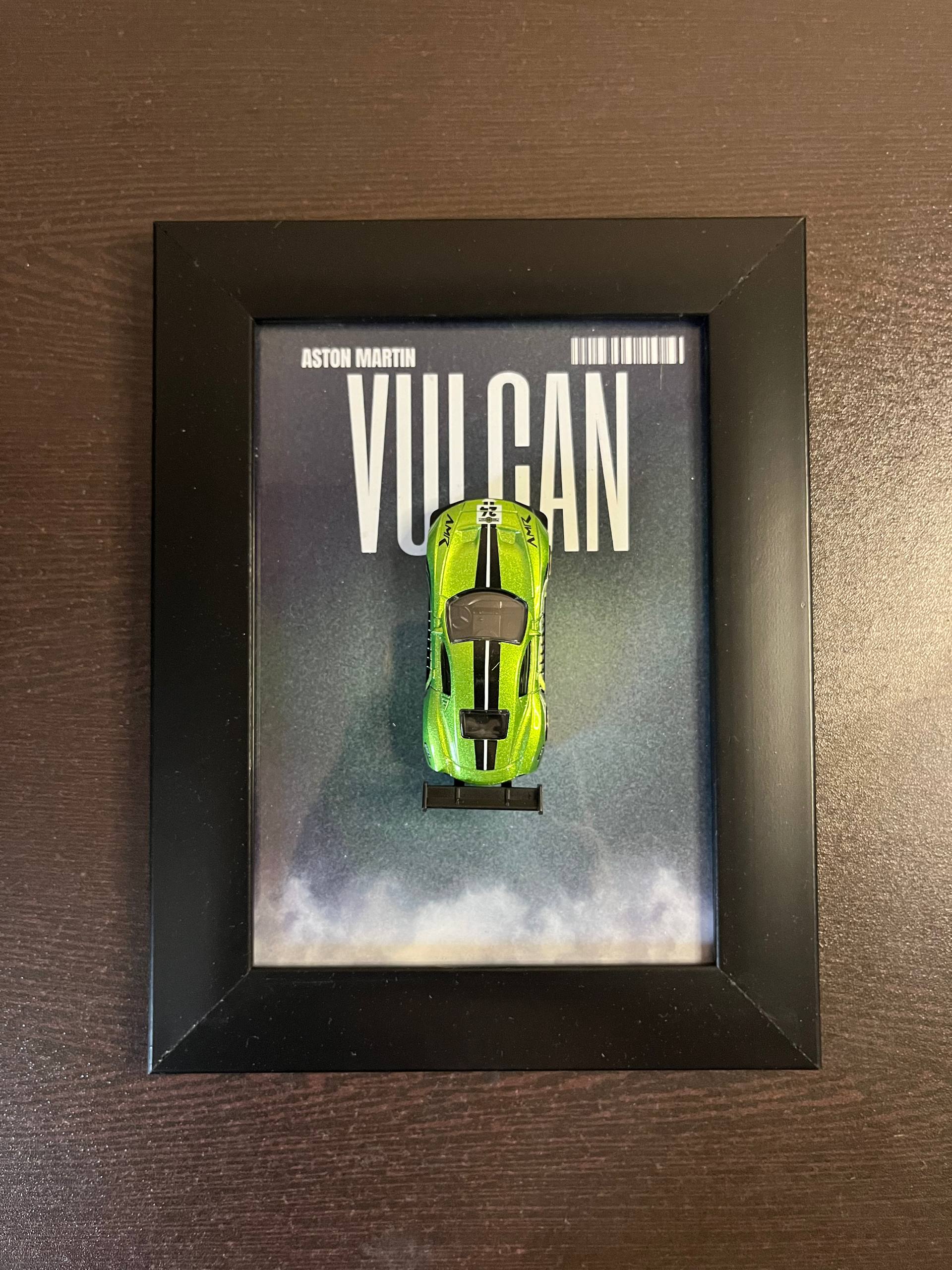 Aston Martin Vulcan 1:64 3D Track Series Car Frame
